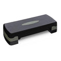 Amazon Basics Aerobic Exercise Step Platform, Adjustable Workout Stepper for Home Fitness, 27", Black/Grey