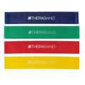 THERABAND Resistance Band Loop Set, Exercise, Workout, Physical Therapy - color: Yellow/Red/Green/Blue, size: 18 inch