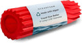 Oceanfoam Ripple Roller - Small Foam Roller for Physical Therapy (Red) - color: Red