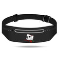 Horror Skull Rose Slim Running Belts for Men Women Reaper Grim Fanny Packs - color: Skull Rose