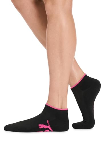 PUMA Women's Low Cut Socks (6-Pack) - color: Black/Multi Color