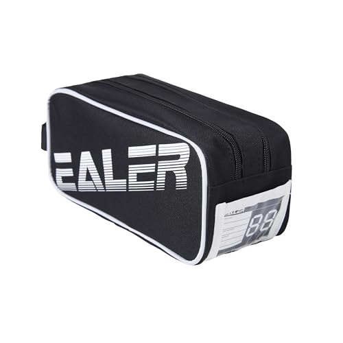 Ealer Hab300 Hockey Tape Accessory Bag, Large Capacity Tape Bag with Double Zipper, Protect Your Hockey Accessories - color: Black