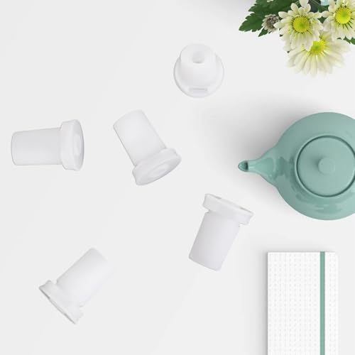 6 Pcs Bite Valve Replacement for Brita Water Bottle Filter, Silicone Mouthpiece Replacement Parts Water Bottle Spout Straw Accessories