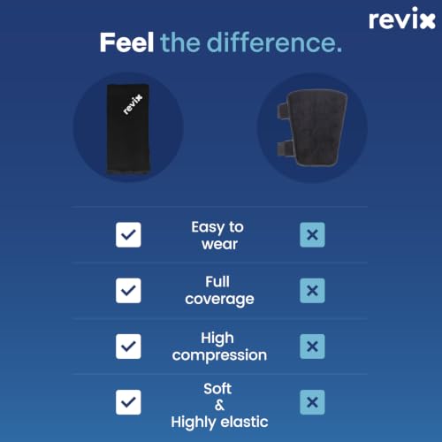 REVIX Calf Ice Packs Sleeve for Shin Splint Relief, Reusable Gel Pack