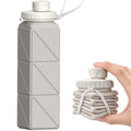 BEAUTAIL Collapsible Water Bottles 21oz/610mL, Silicone Travel Water Bottle - color: Starlight