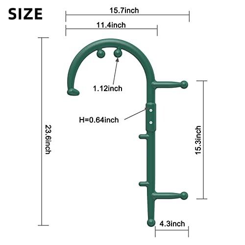 Back and Neck Massager, Green