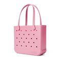 BOGG BAG Medium Tote – 15” x 12.5” x 5” – Essential Bags for Beach, Pool, Boat, Sports, Tailgating, Cruise, Travel - color: Blowing Pink Bubbles