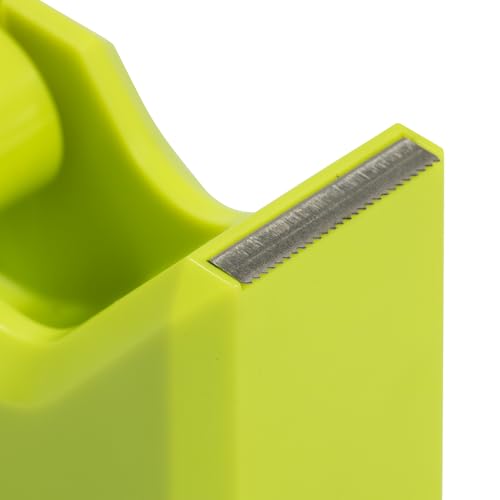 JAM PAPER Colorful Desk Tape Dispensers - Green - 3/Pack - color: Lime Green, size: Pack of 3