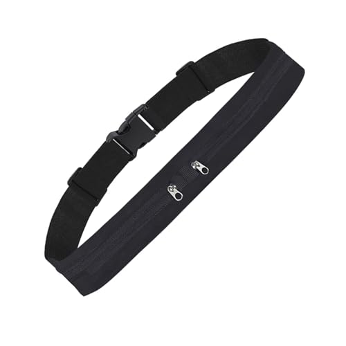 Running Belt Waist Pack Breathable Concealed Waist Bag Invisible Waist Sports Belt Phone Pouches Gym Bag with Pockets