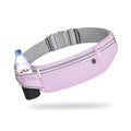 Slim Running Belt for Women Men,Runners Fanny Pack Phone Holder,Money Belt,Running Gear Accessories,with 3 Pockets (Jet Purple) - color: Jet Purple