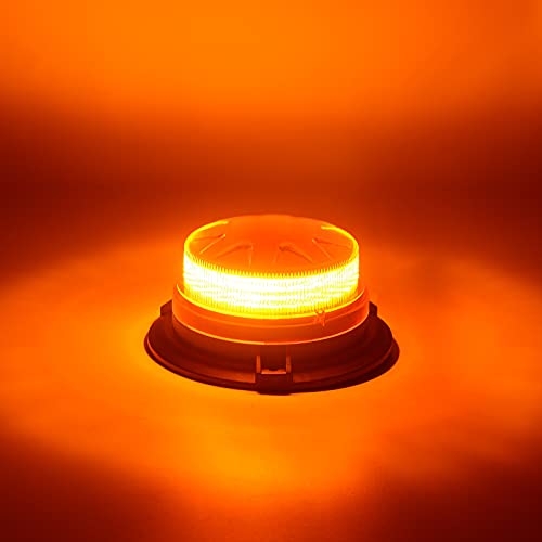 Amber Yellow Led Emergency Strobe Beacon Lights for Car 12V 24V 24-LEDs - color: #1 Amber
