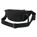 Fanny Pack for Kids, Adjustable Crossbody Waist Bag for Boys Girls, Black - color: Black
