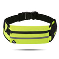 Sport Waist Pack Hydration Running Belt with Water Bottle Holder - color: Green