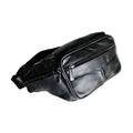 large 6 Pockets Leather Fanny Pack Travel Waist packs Waist Pack Suitable for Outdoor Mountaineering Travel Camping Cycling Running etc Fanny packs (Black) - color: Black 2025 model