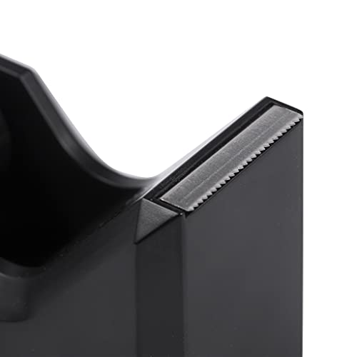 JAM PAPER Colorful Desk Tape Dispensers - Black - Sold Individually - color: Black, size: Pack of 1