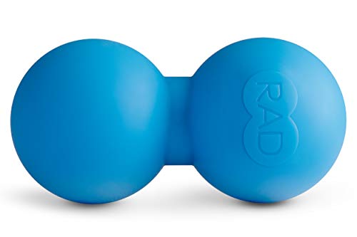 RAD Roller XL Peanut Roller Ball Massager - Soft Density Peanut Massage Ball - Myofascial Release for Back, Feet, Neck, Psoas - Suboccipital Release Device, Thoracic Spine Roller Balls - style: XL/Soft Density