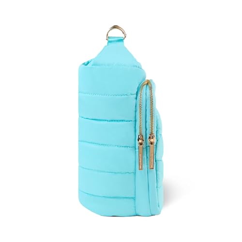WanderFull Original HydroBag Crossbody Water Bottle Holder with Phone Pocket, Fits Water Bottles up to 32 oz - color: Aquamarine