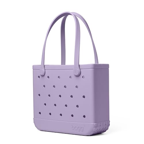 BOGG BAG Medium Tote – 15” x 12.5” x 5” – Essential Bags for Beach, Pool, Boat, Sports, Tailgating, Cruise, Travel - color: I Lilac You a Lot