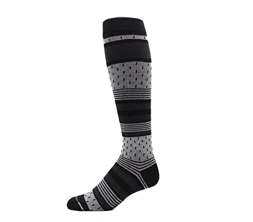 Dr. Motion 4 Pairs Compression Socks for Men, Knee High - color: Mcomp-sl1