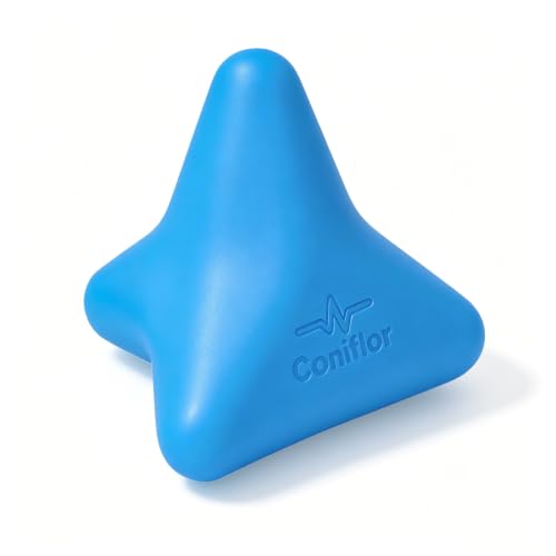 Manual Trigger Point Massager Ball–Deep Tissue Massage Tool - color: Sapphire Blue