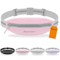 Water Resistant Fanny Pack, Slim Running Belt for Women, Pink - color: 03 - Pink