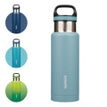 BJPKPK 18oz Insulated Water Bottle Stainless Steel Water Bottle with Handle - color: Light Blue, size: 18 Ounces