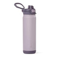 ZULU Powerfill Pro 24oz Stainless Steel Sip or Chug Water Bottle, Amethyst - color: Amethyst, style: 24oz