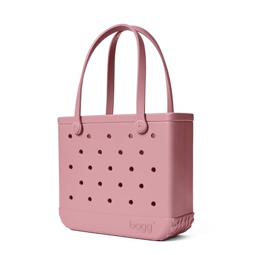 BOGG BAG Medium Tote – 15” x 12.5” x 5” – Essential Bags for Beach, Pool, Boat, Sports, Tailgating, Cruise, Travel - color: Blushing