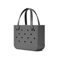 BOGG BAG Bitty Small Tote – 11” x 8.5” x 4.5” – Essential Bags for Beach, Pool, Boat, Sports, Tailgating, Cruise, Travel - color: Fogg