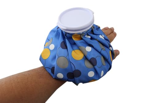 2 Pack Cold & Hot Therapy Pain Relief Ice Water Bag - 9" BPA Free, Leakproof, Stylish Design, 44oz Capacity, Hot & Cold Compress for Headache, Pain Relief by Dependable Industries