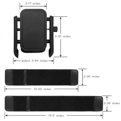 Wristband Phone Holder Armband Strap Set Detachable Mount for Sports Running Cycling Climbing Walking for All Mobile Phones