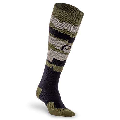 PRO Compression Marathon Socks - color: Green Camo, size: Large-X-Large