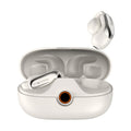 Open Wireless Bluetooth 5.4,Clip-On Bluetooth with Earhook, IPX5 Waterproof Safe for Sports Running Cycling (Beige)