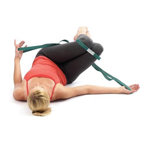 OPTP The Original Stretch Out Strap With Exercise Pilates Essentials Book