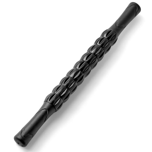 ZanLLW Lymphatic Drainage Massager, Massage Roller, Muscle Roller Stick, Cellulite Massage Tool, Fascia Release Tools, Neck Massager Roller, Lipo Roller for Legs, Calf, Thigh, Sore Muscle Recovery