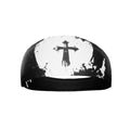 40+ Designs! Unisex Headband/Sweatband. Best for Sports, Fitness, Working Out, Yoga. Tapered Design - color: Black Cross