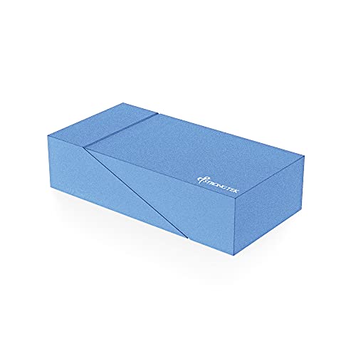 StrongTek Yoga Wedge Blocks, Soft EVA Foam, Set of 2 with Carry Bag