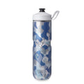 HydraPak Polar Sport Insulated Water Bottle (24oz, Contender Blue) - color: Contender Blue, style: 24oz/700ml