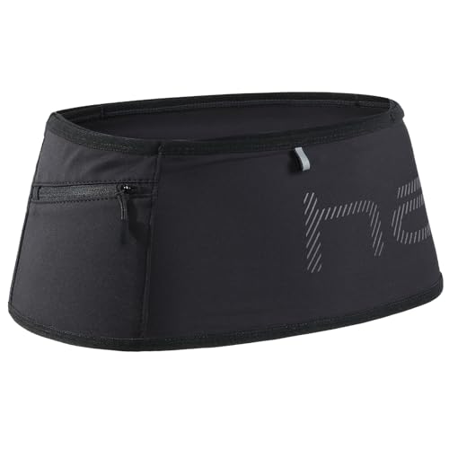 Haimont No-Bounce Running Hydration Belt for Trail & Daily Runs, Black, L - color: Black, size: Large