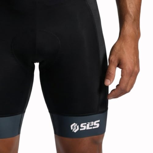 SLS3 Triathlon Suits Mens - Elite Aero Sleeved Trisuit for Swim Bike Run - color: Midnight, size: Small
