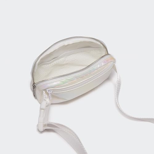 Pander Crossbody Belt Bag for Women and Men, Travel and Everyday Use - color: Iridescent