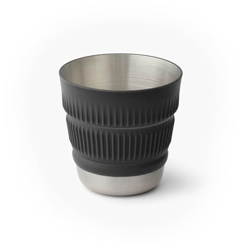 Sea to Summit Detour Collapsible 16-Oz Camp Mug, Beluga Black