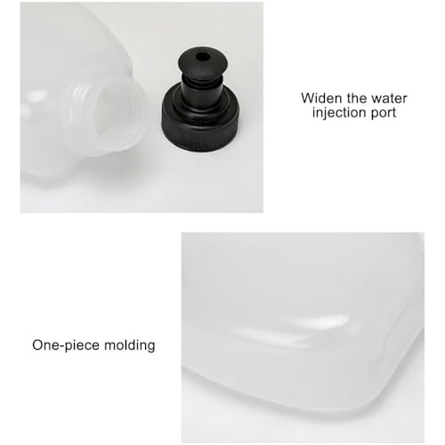 Running Water Bottle Leak-Proof Portable Plastic Sport Water Flask Hydration Backpack Waist Belt Bag Drinking(280ml)