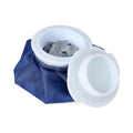 Medline English-Style Reusable Ice Bag with Screw-On Cap, Blue, 5 Inch, No Drip, for Aches and Pains
