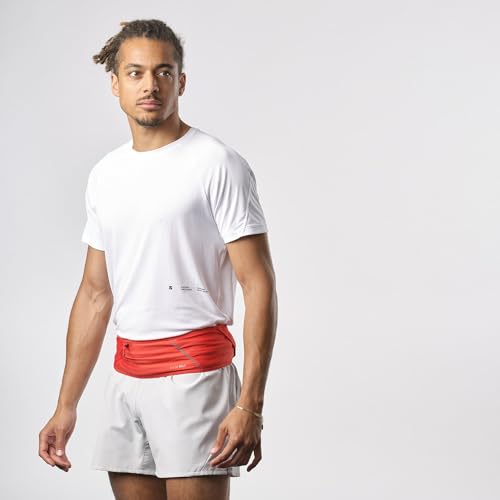 Salomon Unisex Pulse Trail Running Storage Belt - HIGH Risk RED - XS - color: RED, size: X-Small