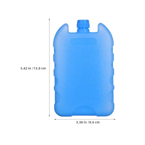 6Pcs Portable Air Conditioner Ice Packs, Reusable Blue Freezer Ice Cubes for Cooling Fan Holder Compact Packs for Outdoor Camping Party and Indoor Use
