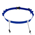 Azarxis Race Number Bib Belt with 6 Storage Loops Adjustable Elastic Webbing for Men Women Runners Running Jogging Triathlon Marathon Trail Race Cycling - color: #2 Blue