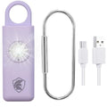 Personal Safety Alarm Rechargeable (Lavender) - color: Lavender
