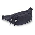 Large Fanny Pack for Men Women NSYOOMH, Crossbody Waist Bag 5-Zipper Pocket - color: Camo Black