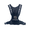 Reflective Cycling Running Vest with Waterproof Phone Pocket, Unisex Breathable Terylene Athletic Gear, Adjustable Waist Heat Dissipating Safety Vest for Night Jogging Bike Workout